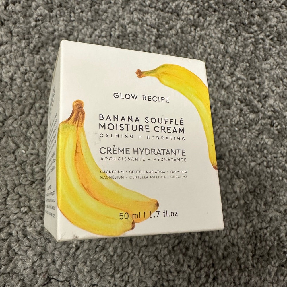 Glow recipe bananas soufflé moisture cream